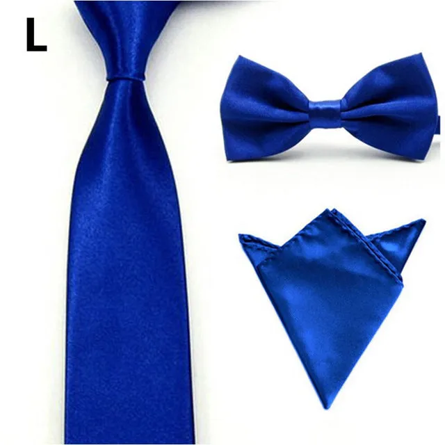 16 Colors  Men Tie Bowtie Pocket Adjustable Plain Wedding Bow Tie For Evening Party solid color Neckties butterflies GB1712171