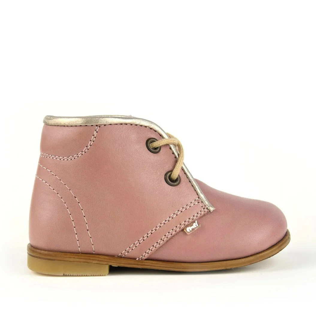 (2195-49) Emel classic first shoes - dirty pink