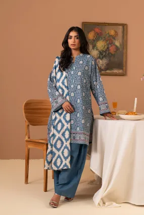 3 PC Printed Suit (Unstitched)