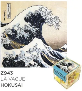 30 piece Cuzzle Kids Puzzle - The Wave Hokusai