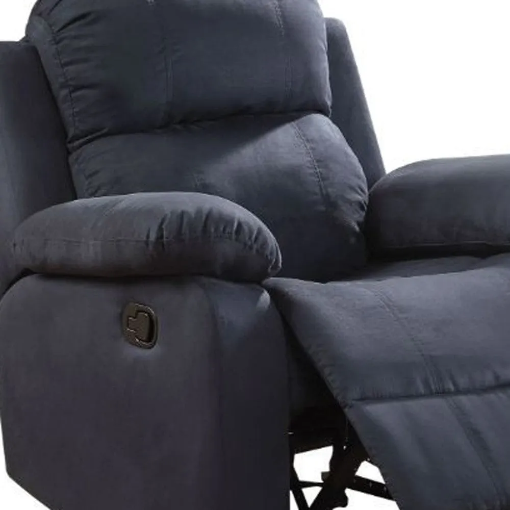 36 X 36 X 41 Brown Microfiber Recliner