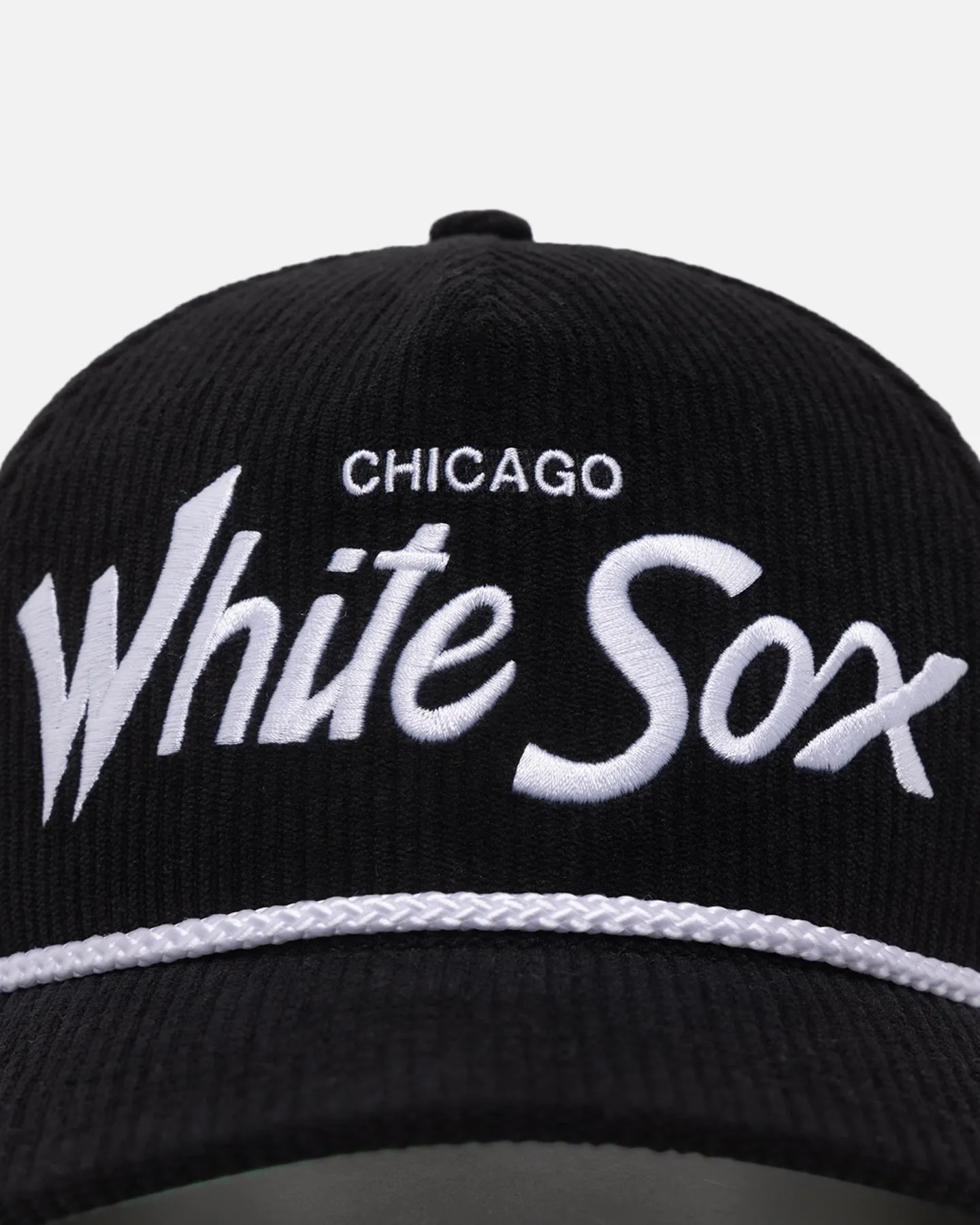 47 Brand Chicago White Sox 'MLB Opening Day' Corduroy Crossrope Hitch Snapback Black