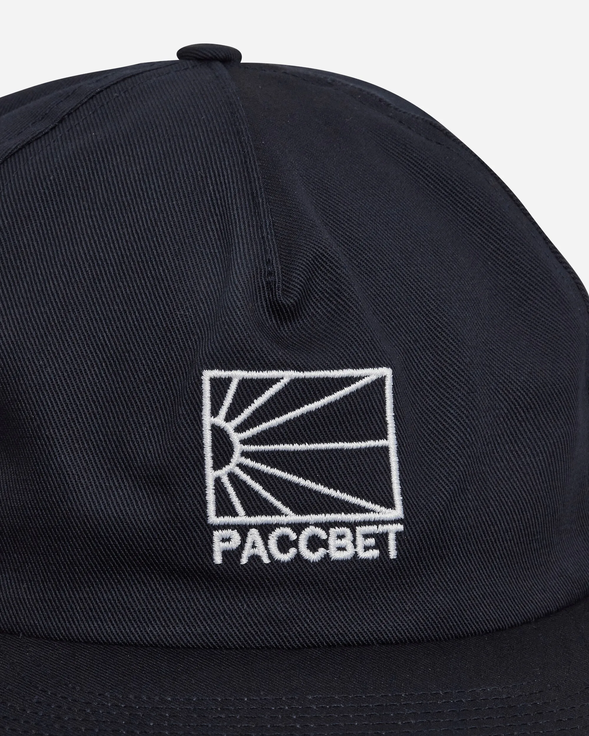 5-Panel Woven Logo Cap Blue