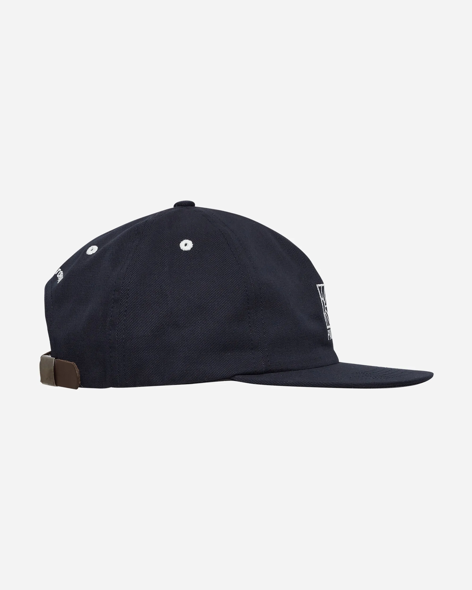 5-Panel Woven Logo Cap Blue