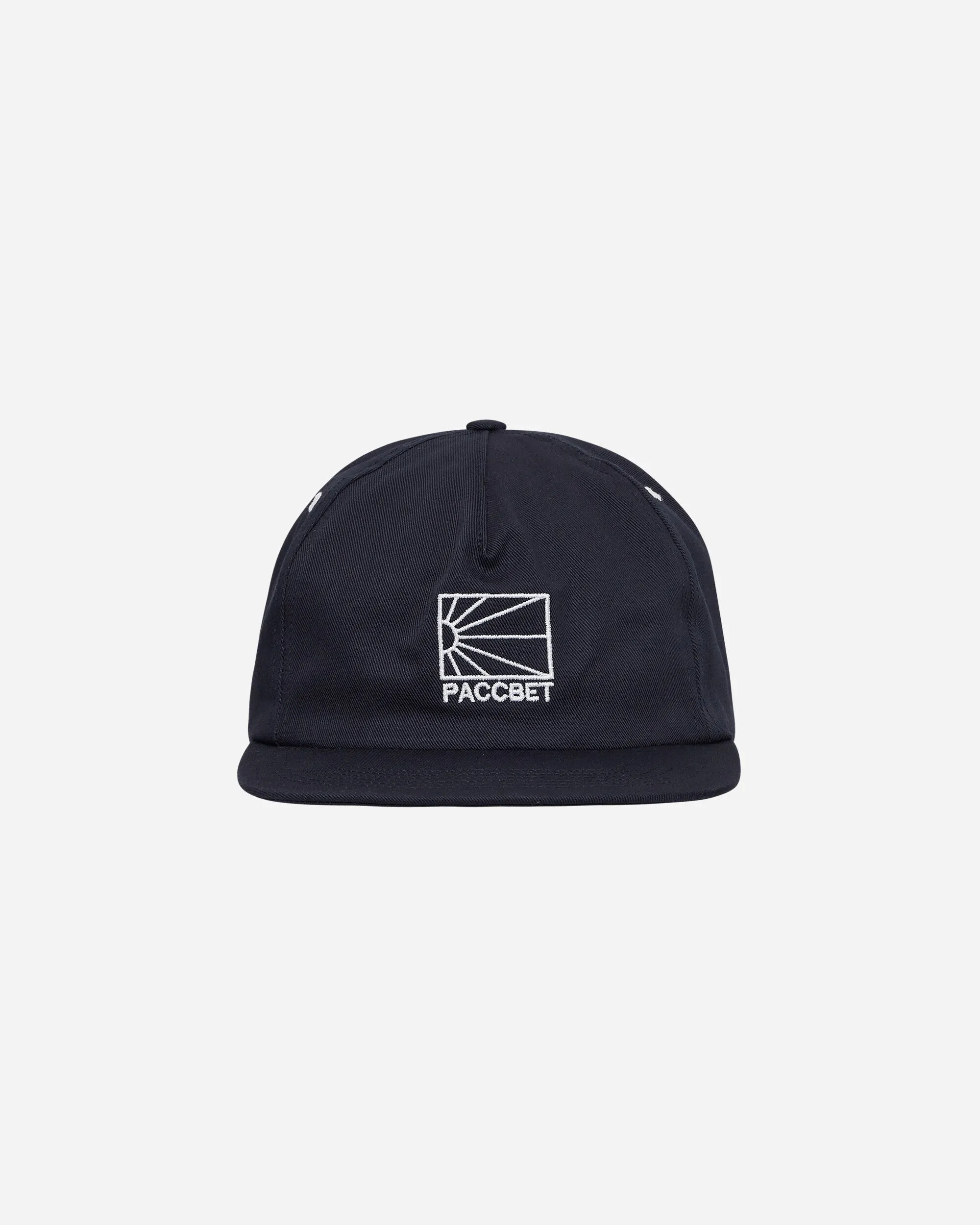 5-Panel Woven Logo Cap Blue