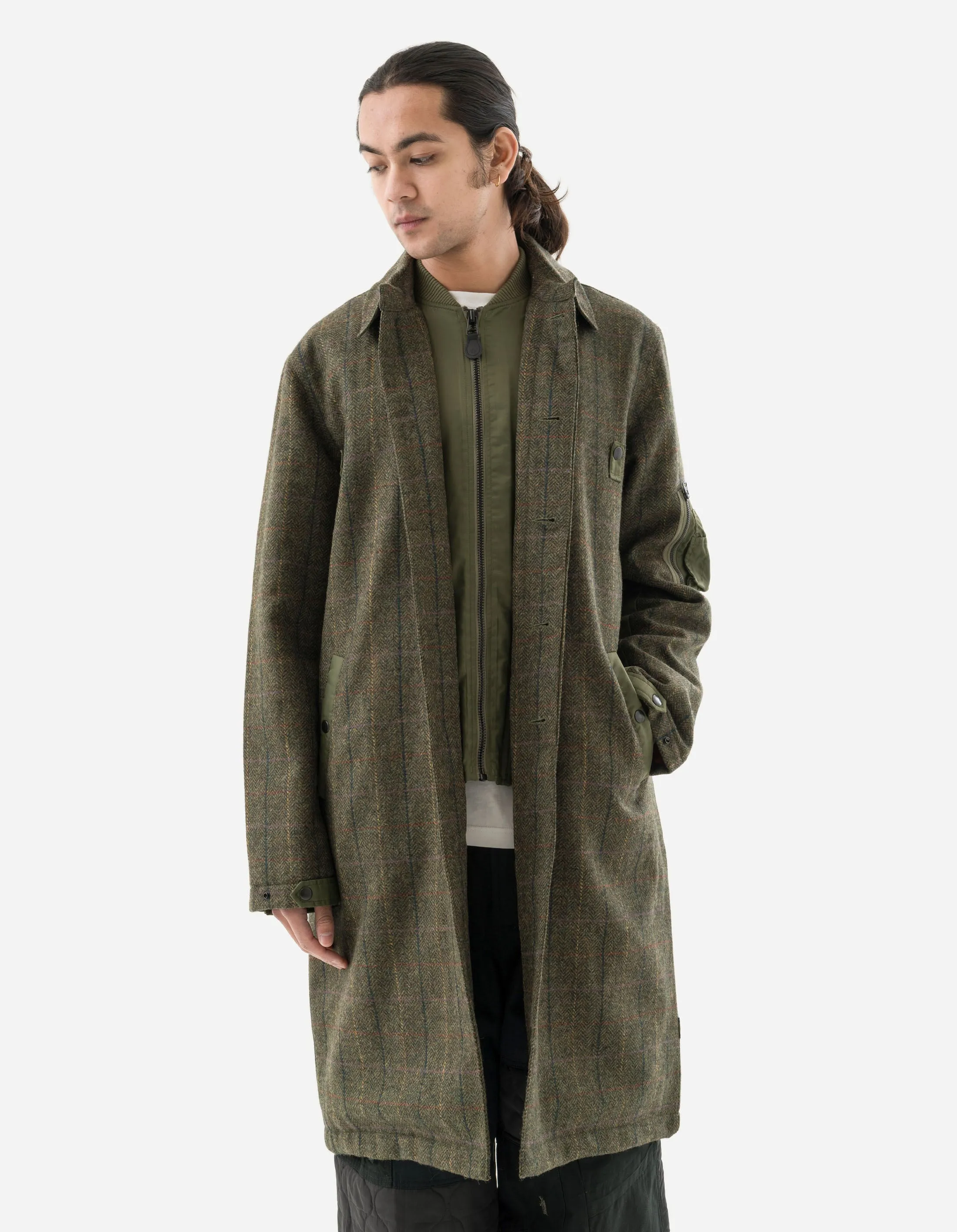 5333 Wool MA Mac Coat Olive