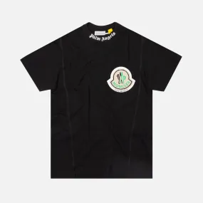 8 Moncler Palm Angels Maglia Girocollo Tee - Black