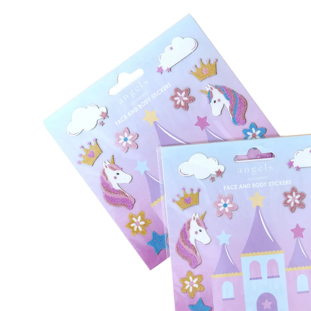 Accessorize London Girl's Multi Unicorn Body Stickers