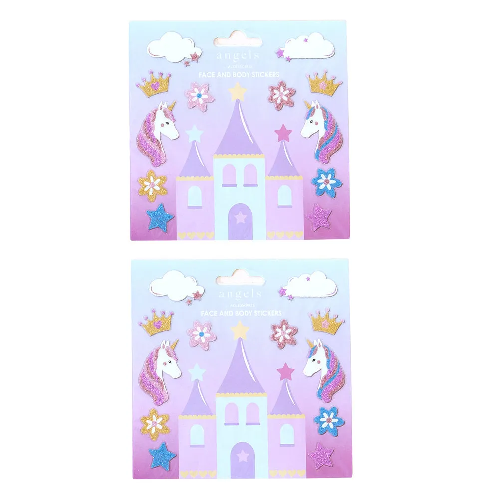 Accessorize London Girl's Multi Unicorn Body Stickers