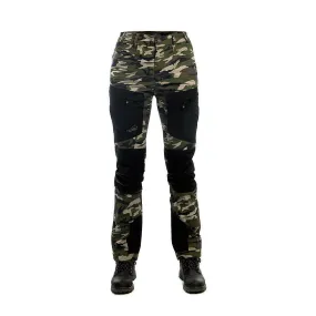 Active Stretch Pants Lady Camo Olive (Long)