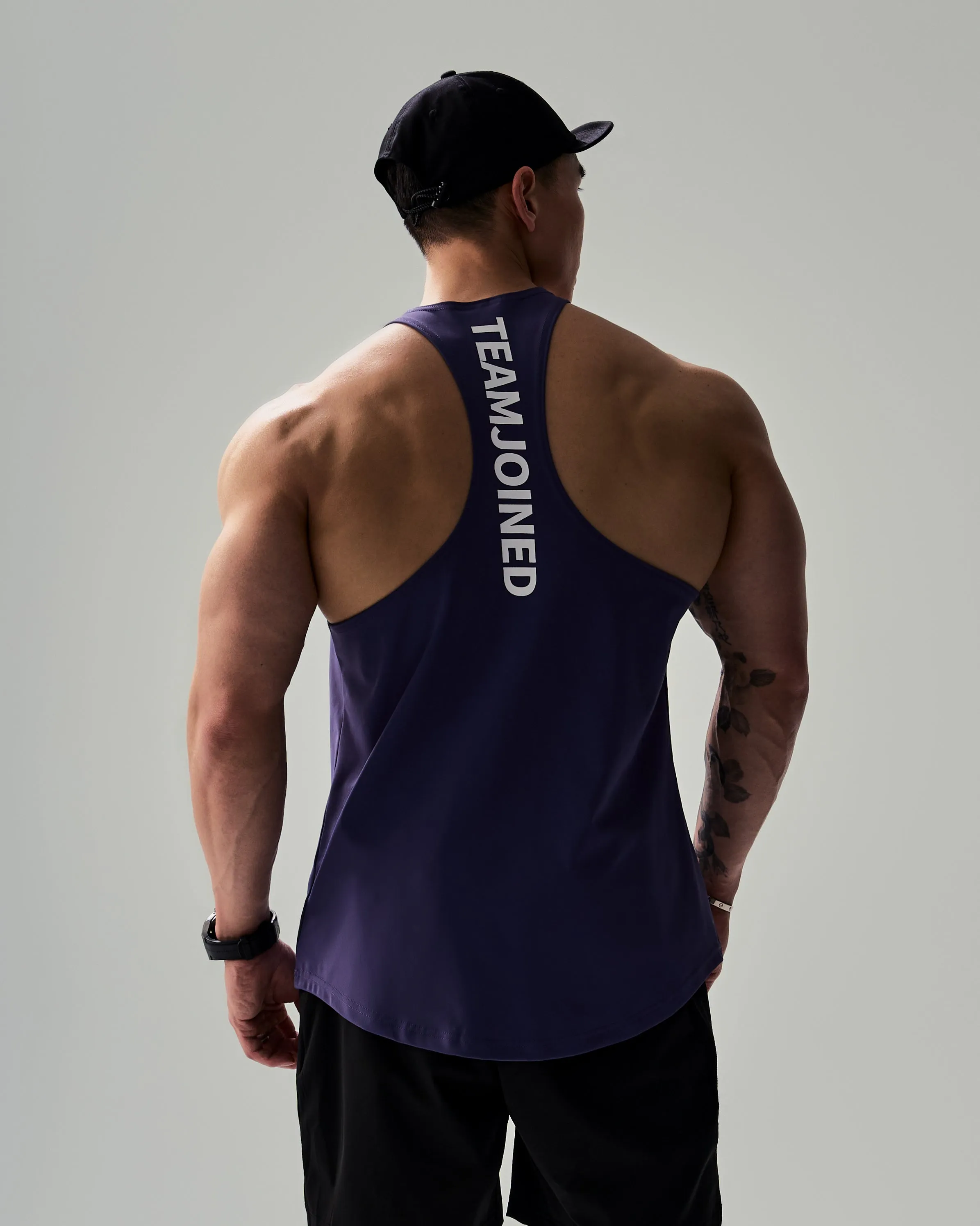 Adapt Spine logo Muscle Stringer