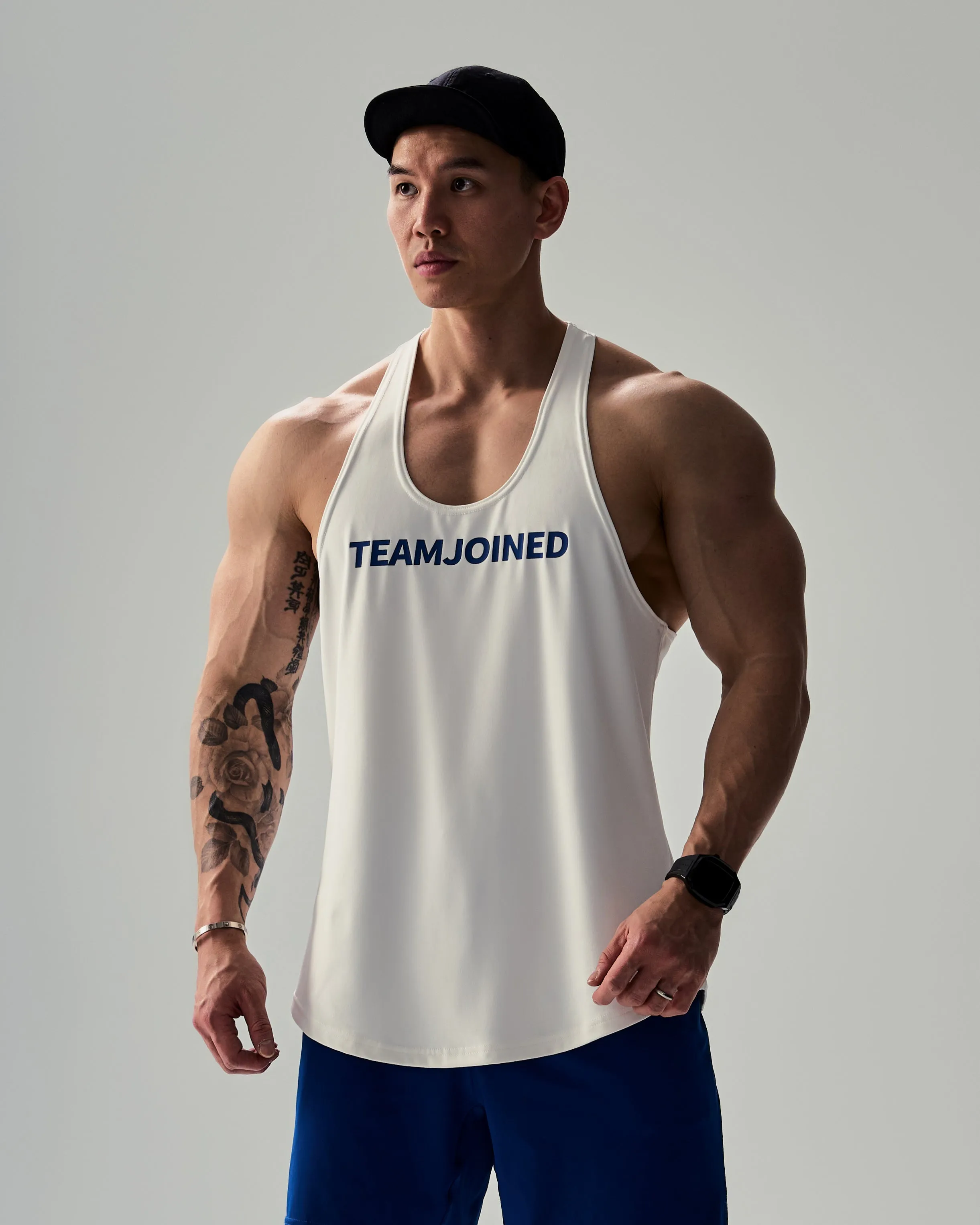 Adapt Spine logo Muscle Stringer