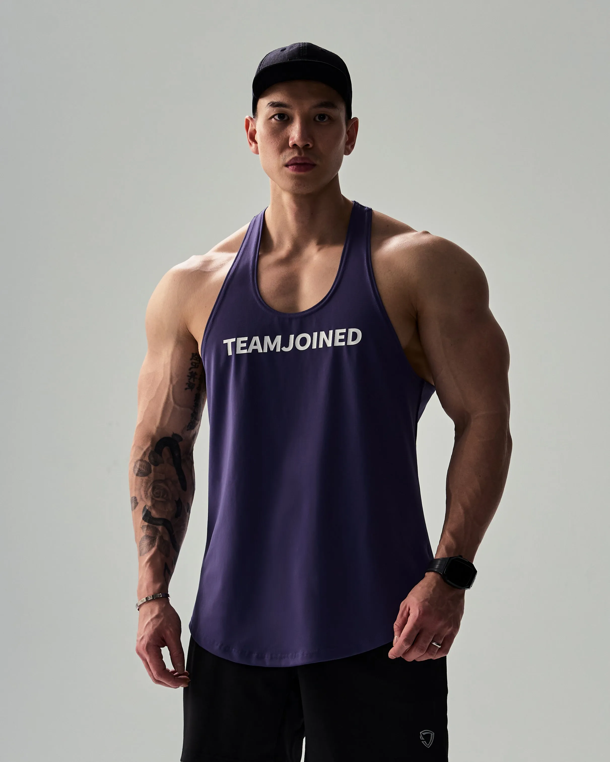 Adapt Spine logo Muscle Stringer