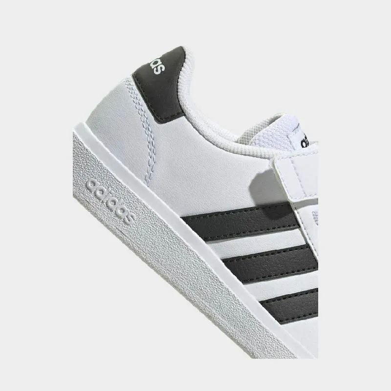 Adidas Kids Grand Court Sneaker White/Black _ 171855 _ White