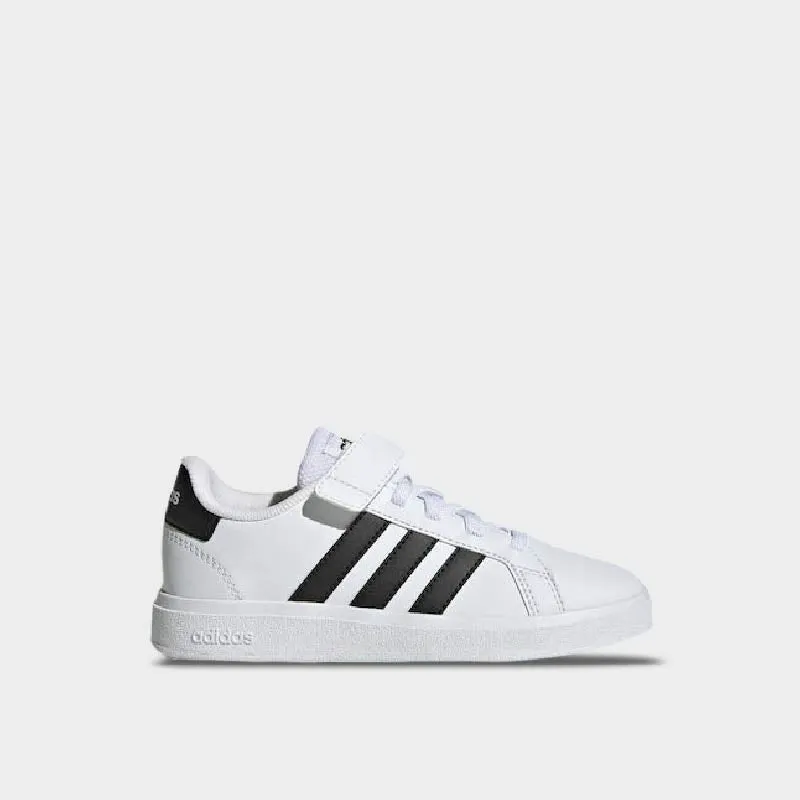 Adidas Kids Grand Court Sneaker White/Black _ 171855 _ White