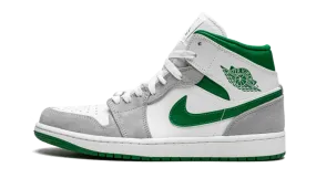 Air Jordan 1 Mid SE "White Pine Green Smoke Grey"