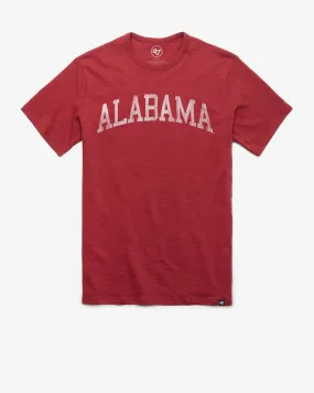 ALABAMA CRIMSON TIDE CLASSIC BLOCK '47 SCRUM TEE