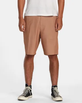 All Time Hemp Hybrid 19" Shorts - Camel