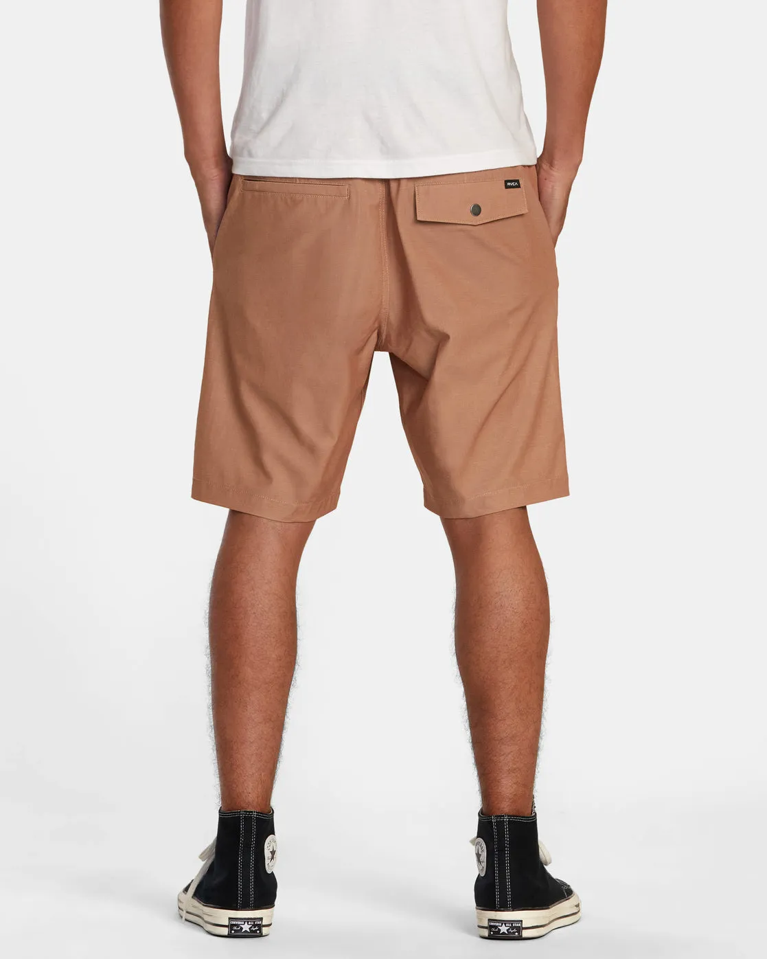 All Time Hemp Hybrid 19" Shorts - Camel