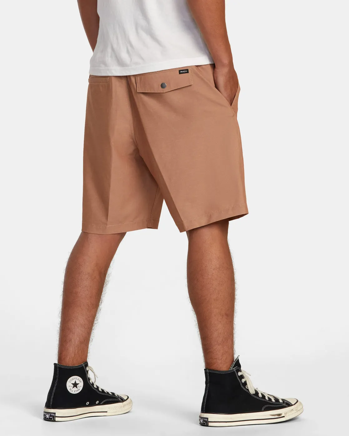 All Time Hemp Hybrid 19" Shorts - Camel