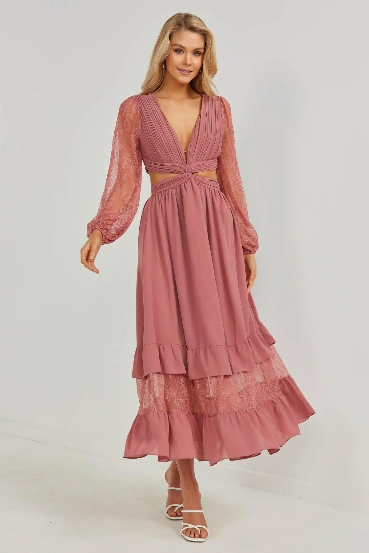 Annie Dress - Mauve