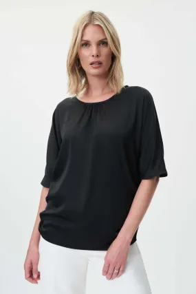 Arizona Muse Dolman Sleeve  Top - Black 232145