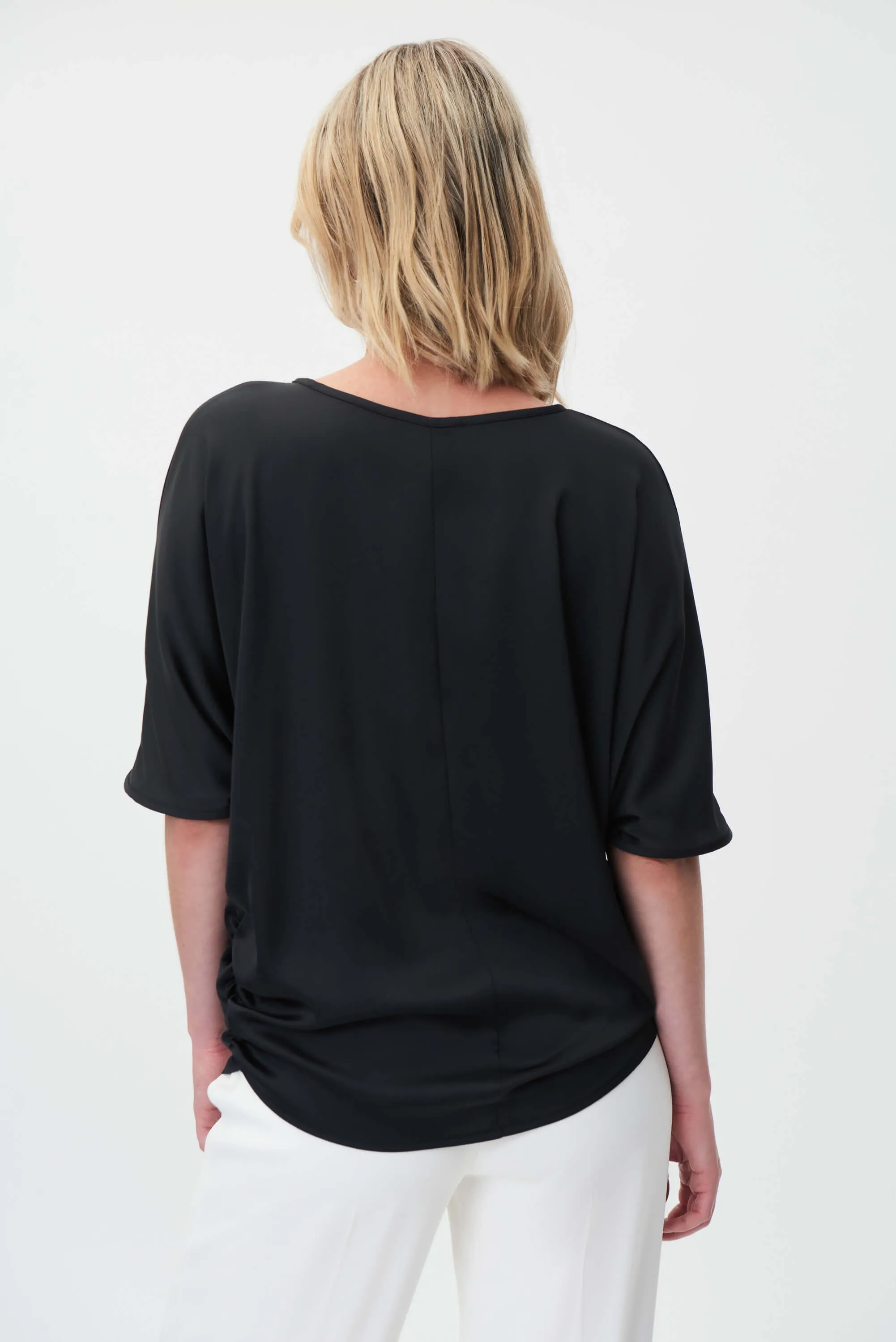 Arizona Muse Dolman Sleeve  Top - Black 232145