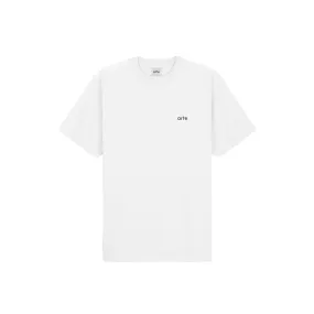 Arte Back Square Print T-Shirt (White)