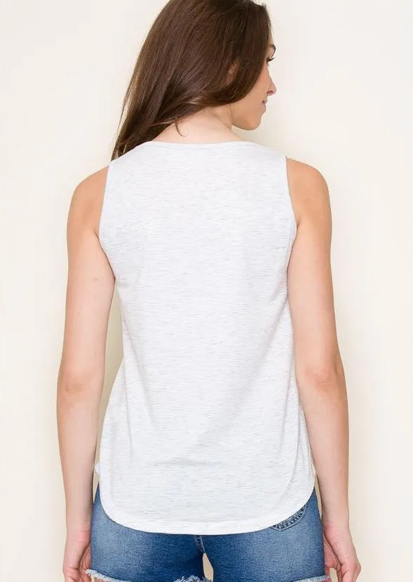 Ash Gray Soft Tank