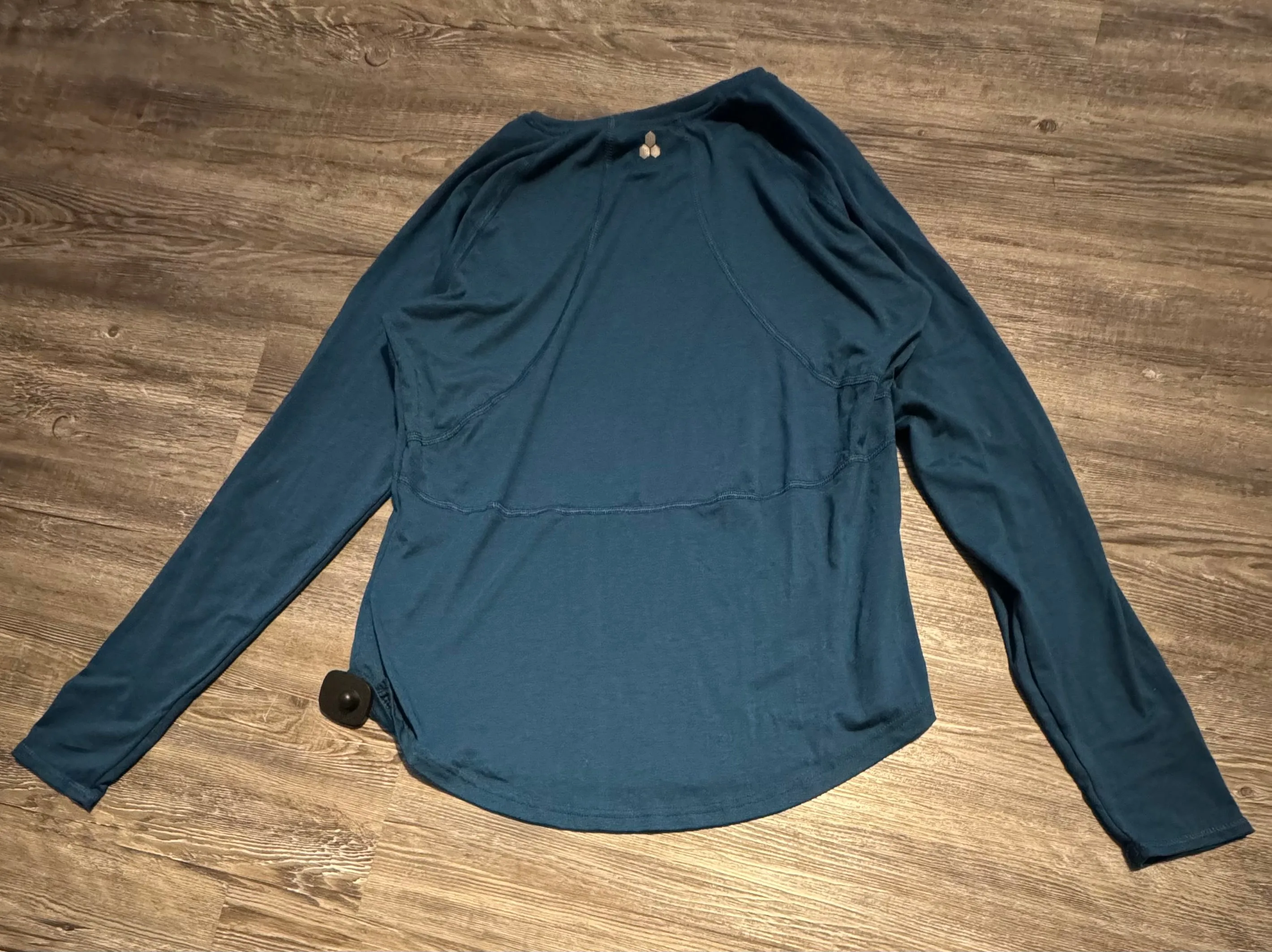 Athletic Top Long Sleeve Crewneck By Tek Gear  Size: L