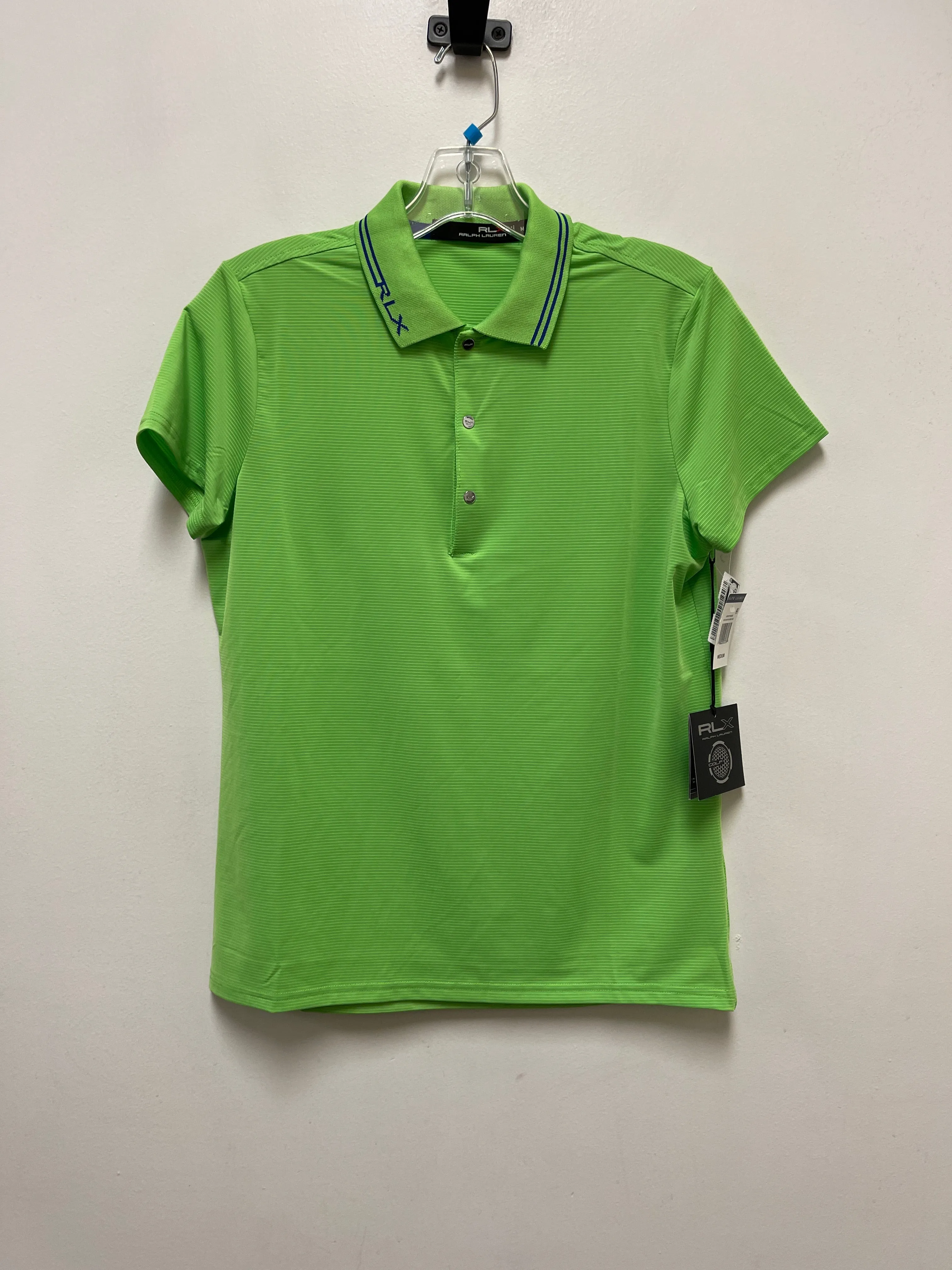 Athletic Top Short Sleeve By Ralph Lauren In Green, Size: M