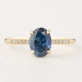 Audrey Ring - 1.68ct Montana Sapphire (One of a kind)