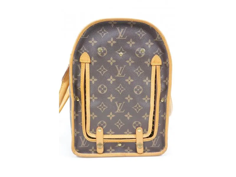 Authentic Pre-owned Louis Vuitton Monogram Sac Chien 40 Pet Carrier Bag Dog Cat M42024 150375