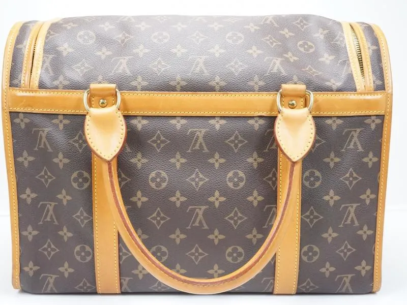 Authentic Pre-owned Louis Vuitton Monogram Sac Chien 40 Pet Carrier Bag Dog Cat M42024 150375