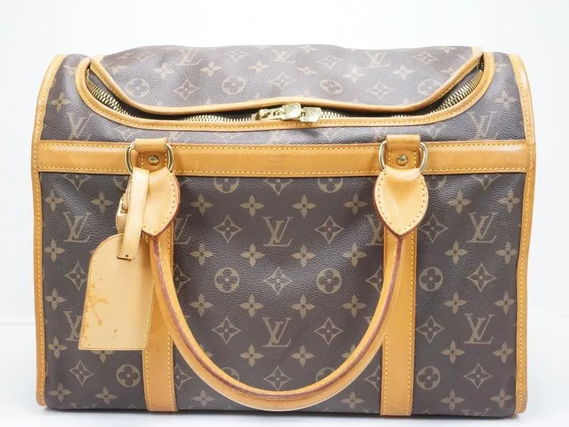 Authentic Pre-owned Louis Vuitton Monogram Sac Chien 40 Pet Carrier Bag Dog Cat M42024 150375