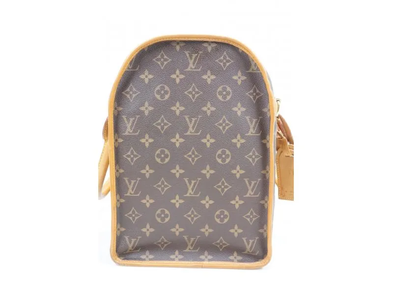 Authentic Pre-owned Louis Vuitton Monogram Sac Chien 40 Pet Carrier Bag Dog Cat M42024 150375