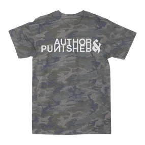 Author & Punisher "Classic Logo" Vintage Camo T-Shirt