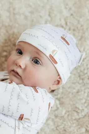 Baby Merino Hat- Sail Boat