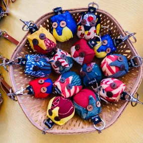 Bag Charms and Keychains - Handmade - Multicolour