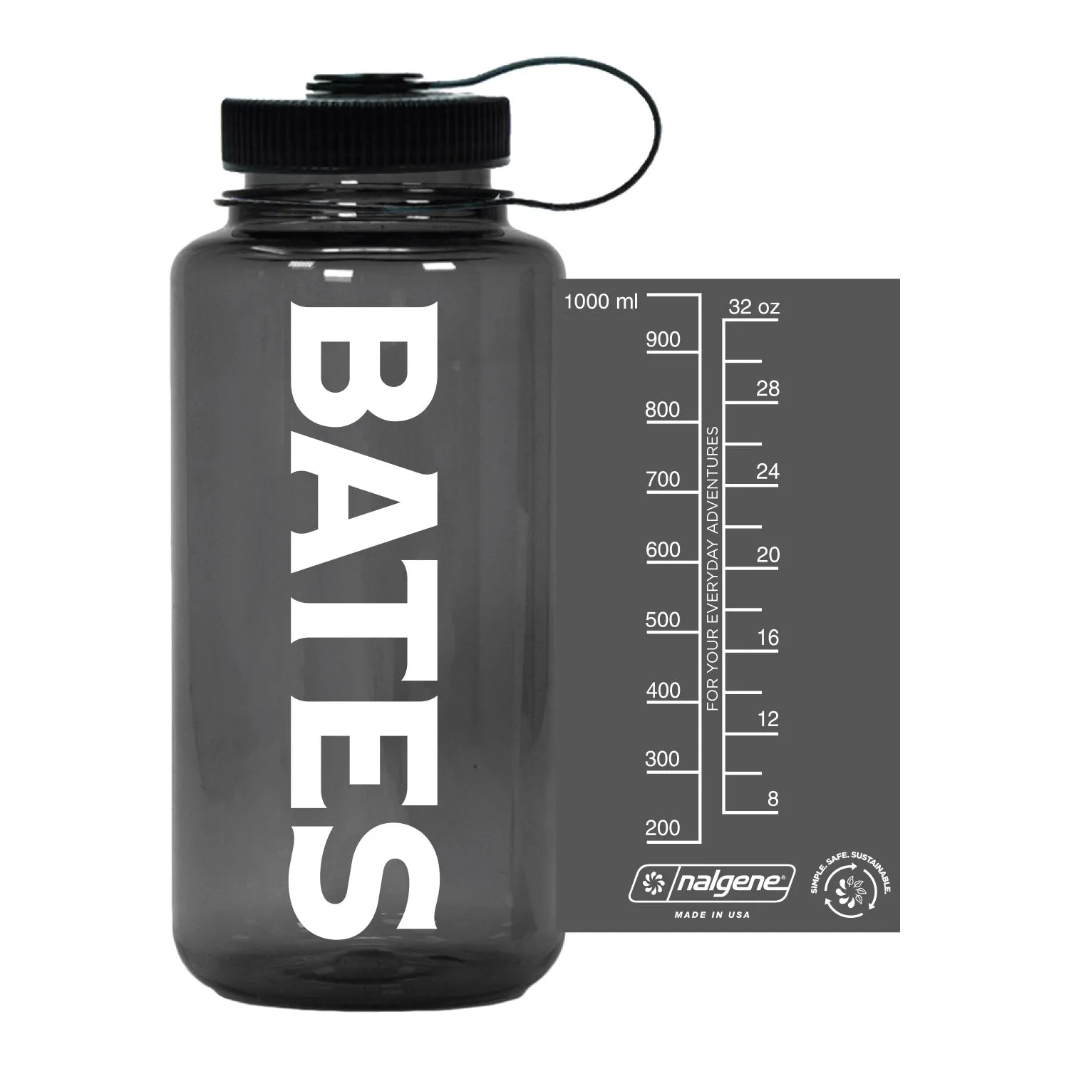 BATES Nalgene Bottle (5 Color Options)