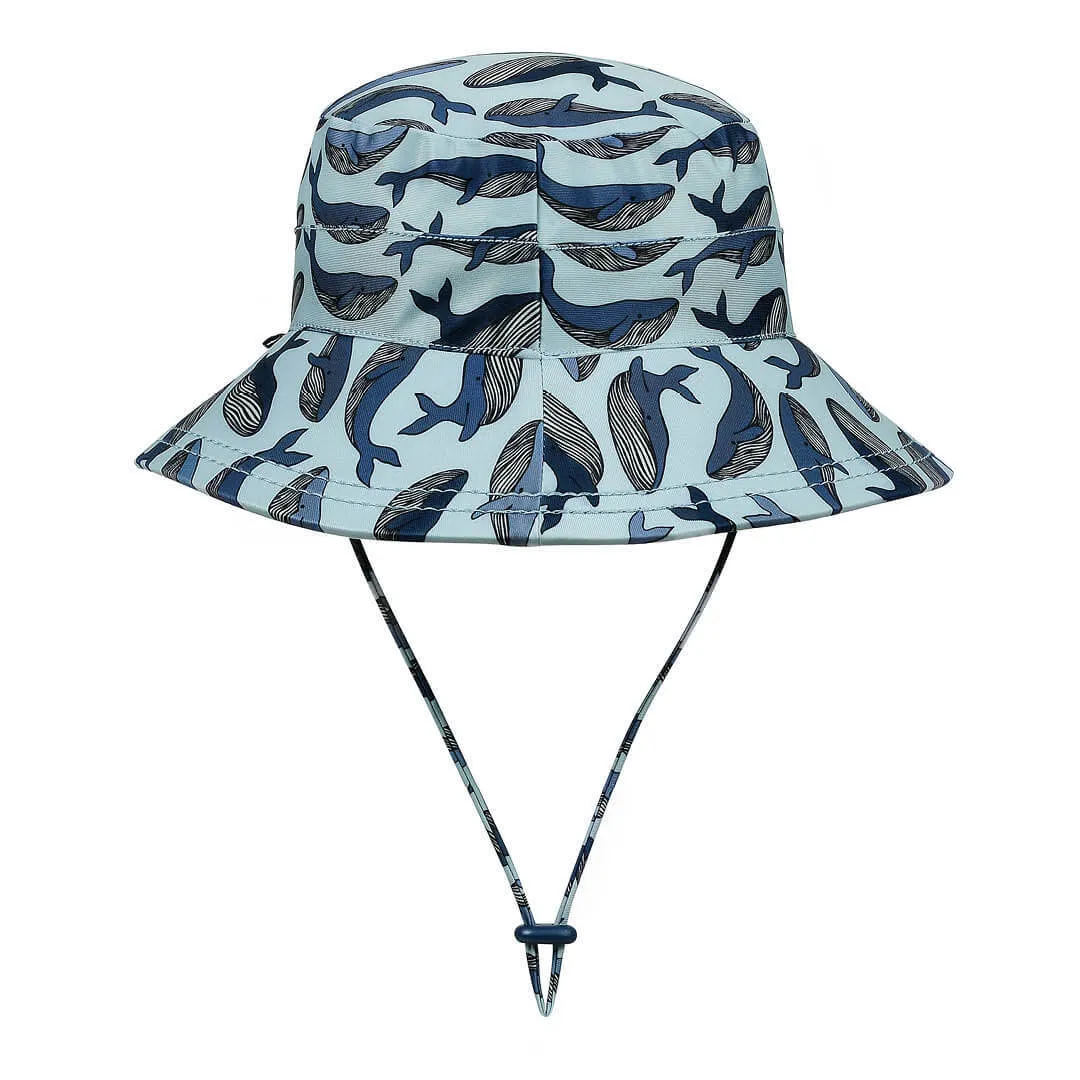 Bedhead Kids Classic Swim Bucket Hat UPF50  - Whale