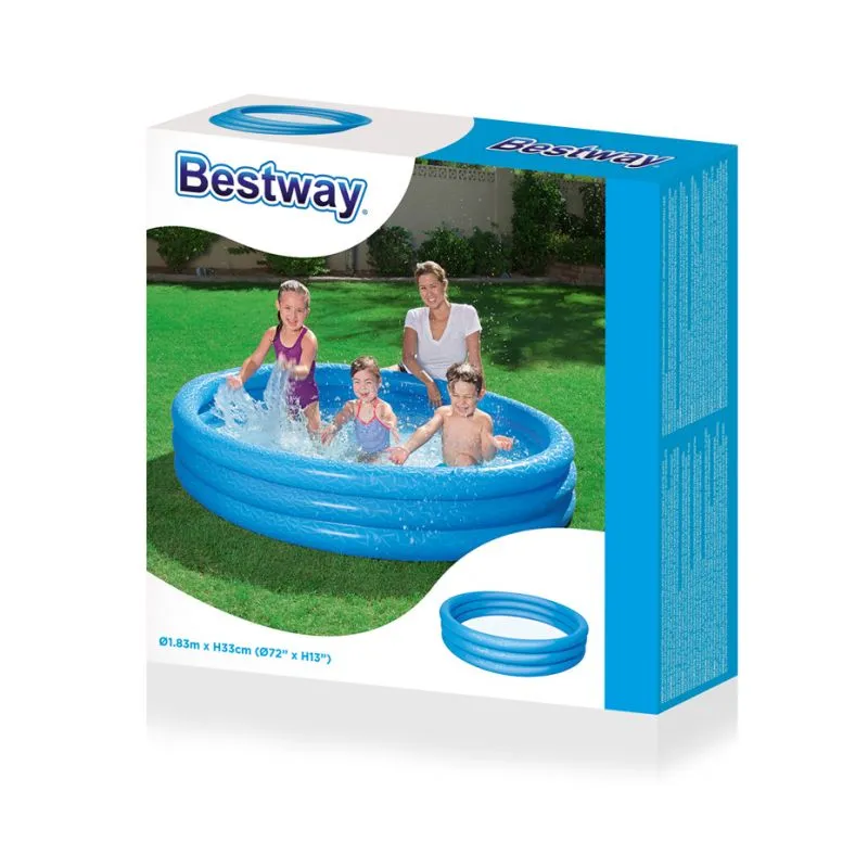 Bestway Inflatable Pool 183X33Cm - Blue