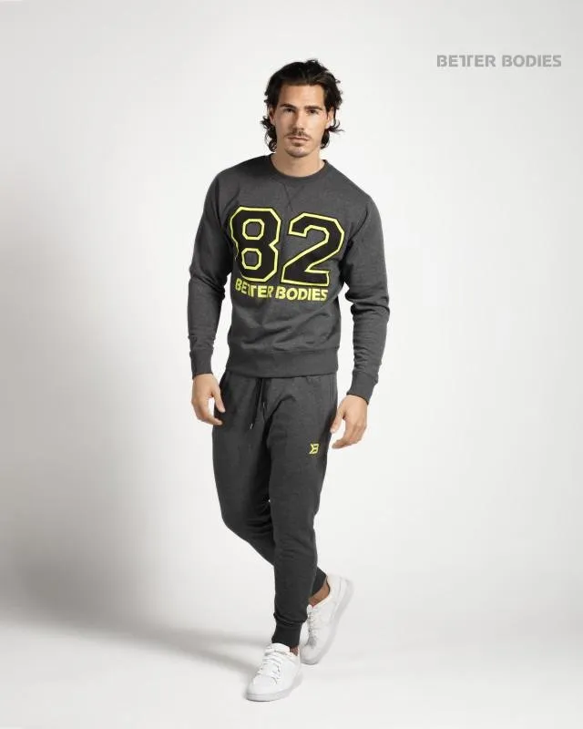 Better Bodies Jersey Sweatshirt - Anthracite