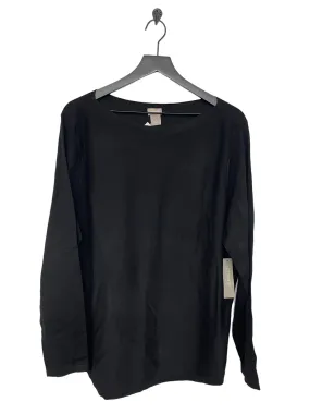 Black Sweater Chicos, Size Xl