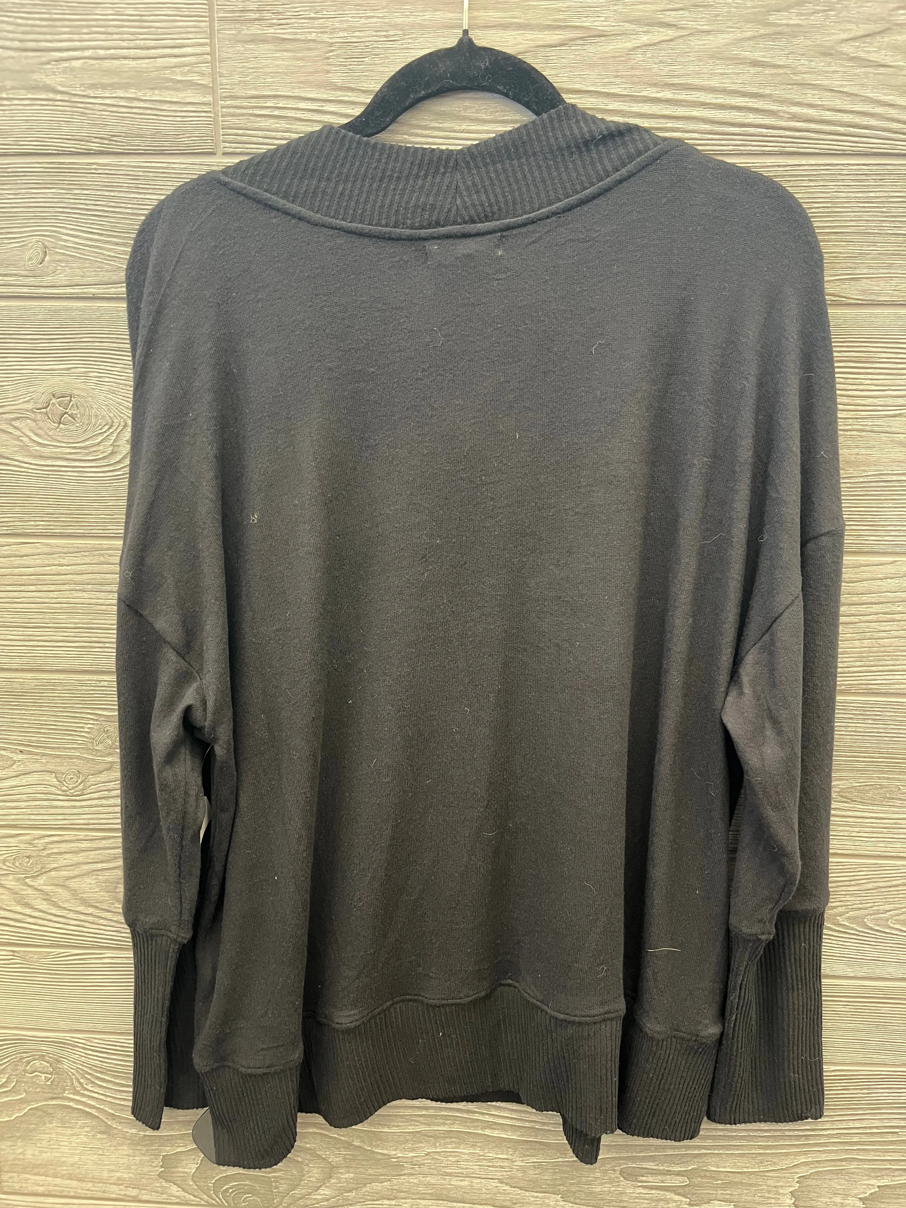 Black Top Long Sleeve Maurices, Size L