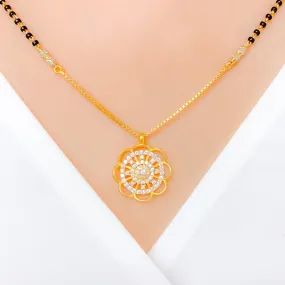 Blooming Flower Mangalsutra