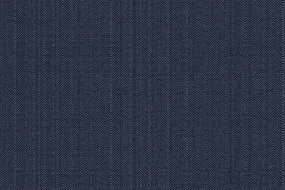 Blue Herringbone 100% Wool (Ref-202419)