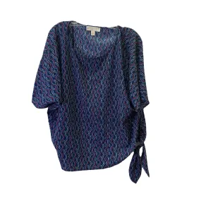 Blue Top 3/4 Sleeve By Michael Kors, Size: Petite L