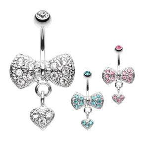 Bow n' Romeo Belly Ring