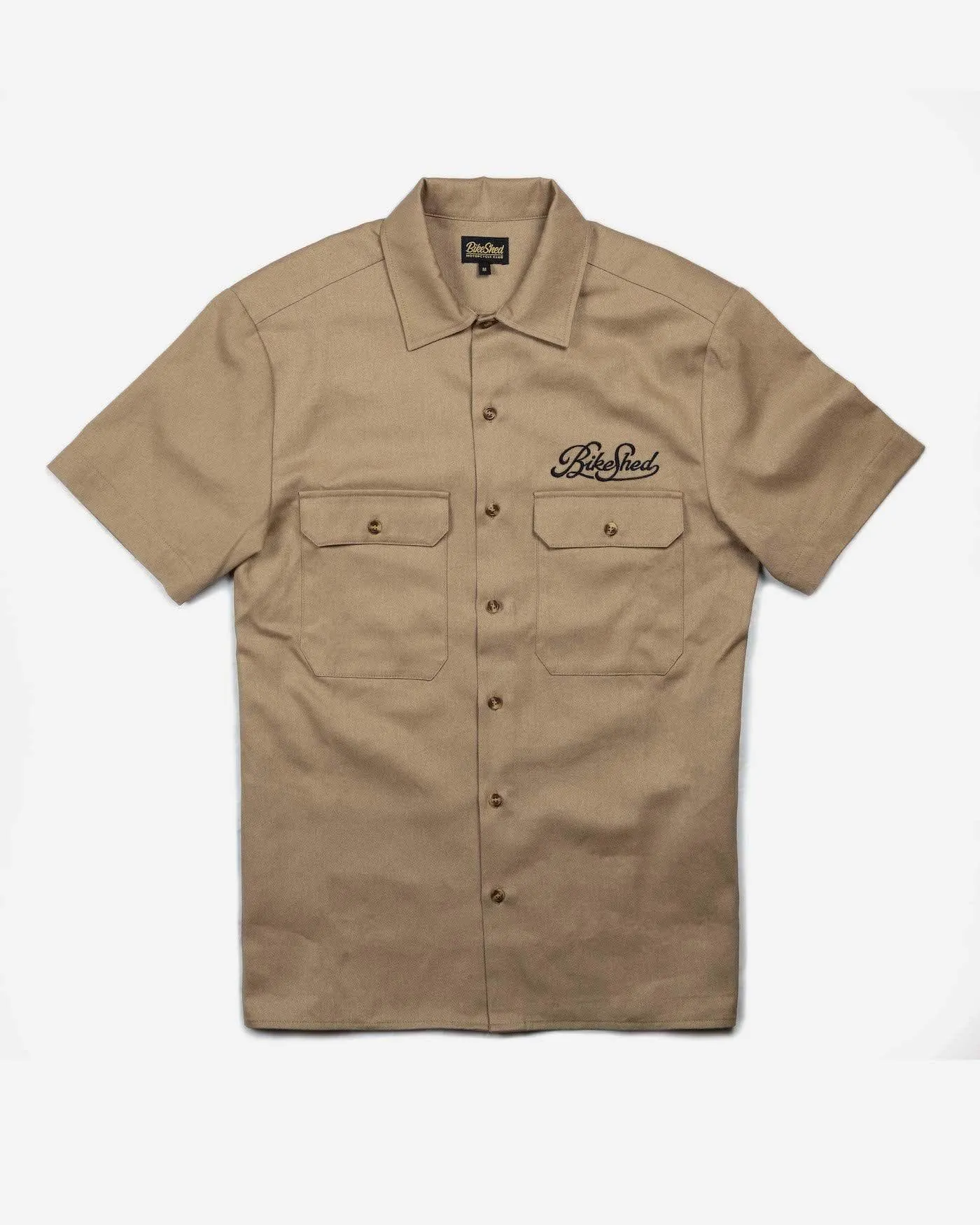 BSMC Garage Shirt - Tan/Black